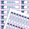 ETICHETTE SCUOLA