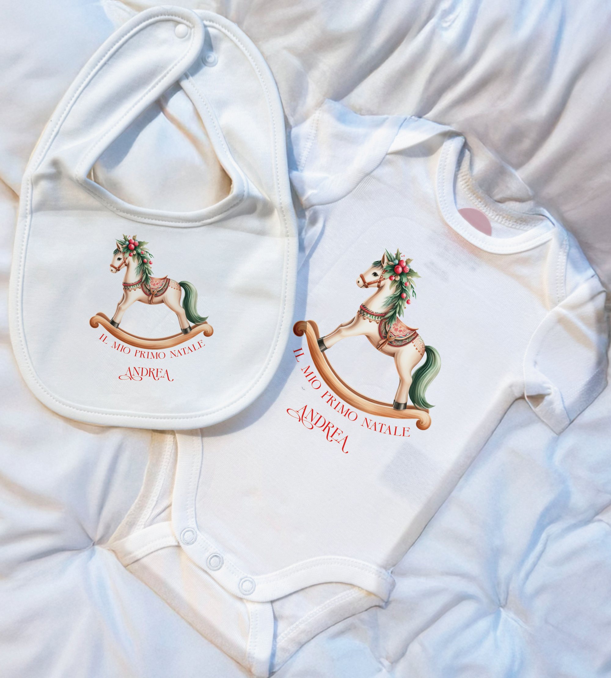 Boby e bavaglino Il mio primo natale